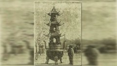 工业历史-1983年常州市钢铁铸造厂的“法界蒙薰”万年宝鼎出口美国