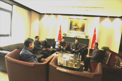 北京工业经济联合会会长崔建新到北京金同泰科技有限公司考察