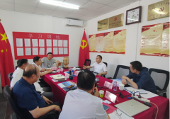 北京市委社会工委委员、市民政局副局长赵学刚到北京工经联调研
